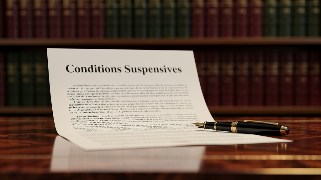 Les implications pratiques des conditions suspensives définition